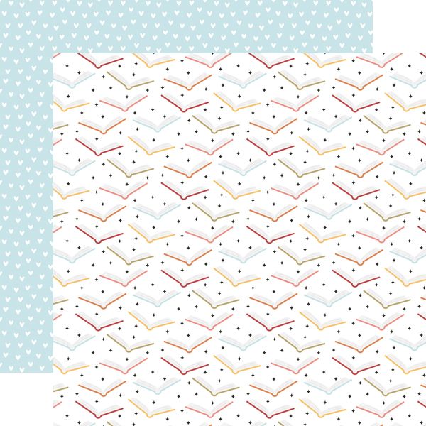 Echo Park Bookish: Sparkling Stories DS Paper