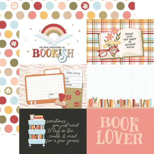 Echo Park Bookish: 6x4 Journaling Cards