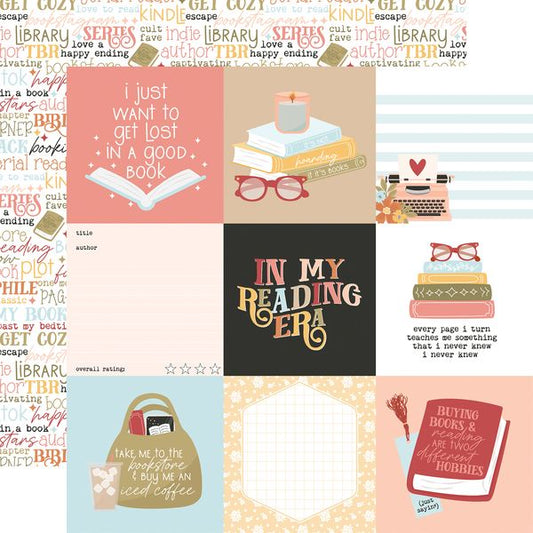 Echo Park Bookish: 4x4 Journaling Cards