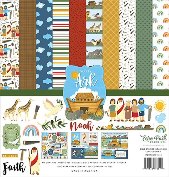 Echo Park Bible Stories Noah's Ark Collection Kit
