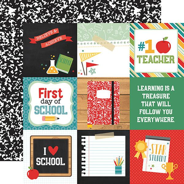 Echo Park Back to School: 4x4 Journaling
