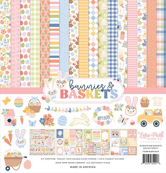 Echo Park Bunnies and Baskets Collection Kit