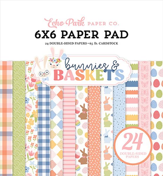 Echo Park Bunnies And Baskets 6x6 Paper Pad