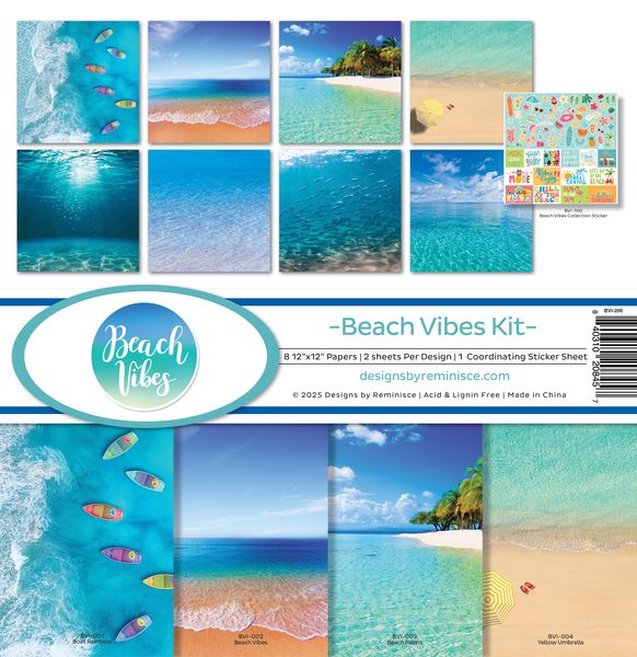 Reminisce Beach Vibes Collection Kit