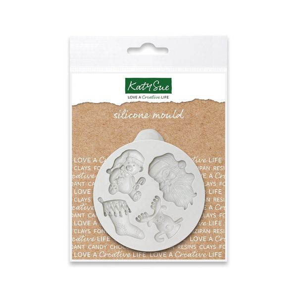 Katy Sue Miniature Christmas Silicone Mould