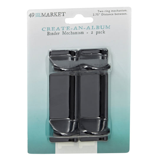49 And Market Create-An-Album Binder Mechanism-Black