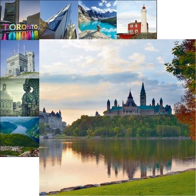 Reminisce Canada: Parliament Hill DS Paper (1 Sheet)