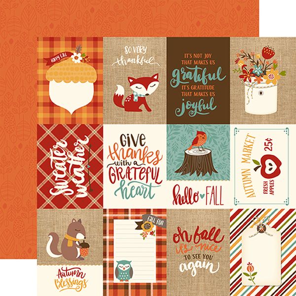 Echo Park Celebrate Autumn: 3x4 Journal