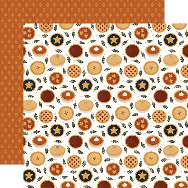 Carta Bella  Americana: American Made Pies 12x12 DS Patterned Paper