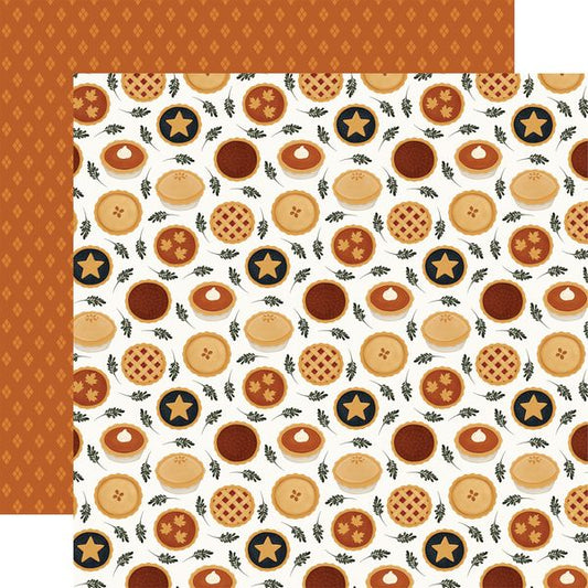 Carta Bella  Americana: American Made Pies 12x12 DS Patterned Paper