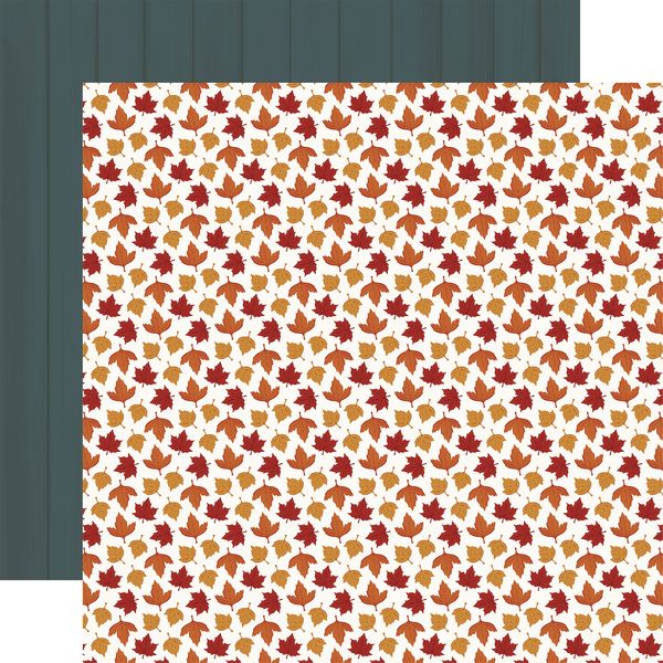 Carta Bella  Americana: Crisp Leaves 12x12 DS Patterned Paper