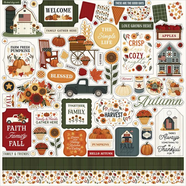 Carta Bella Americana Element Sticker