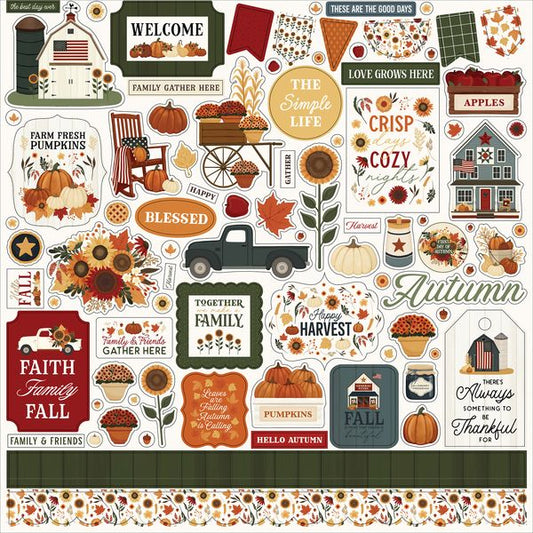 Carta Bella Americana Element Sticker
