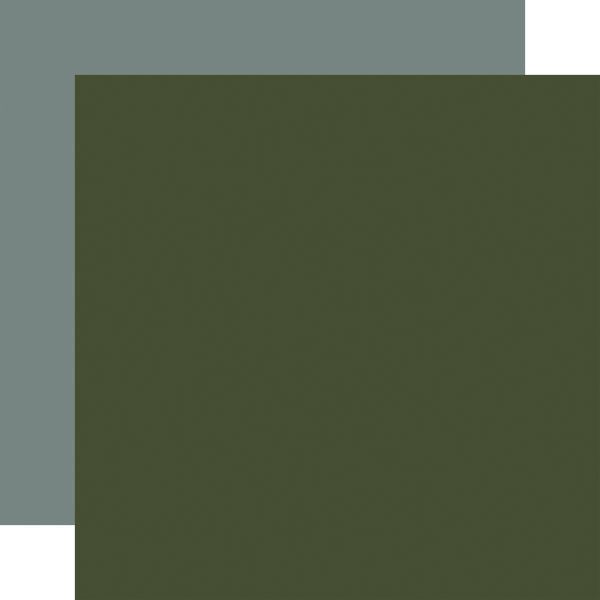 Carta Bella  Americana: Green / Blue 12x12 DS Coordinating Solid Paper