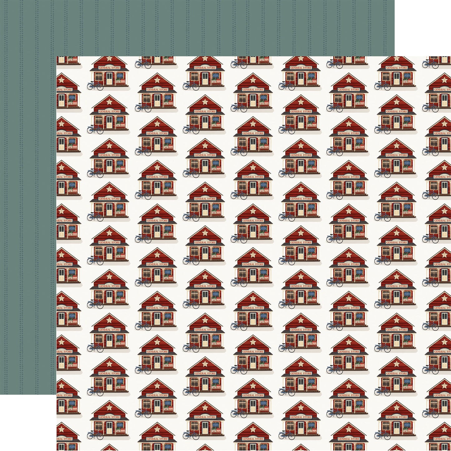 Carta Bella Americana Summer: General Store 12x12 Patterned Paper