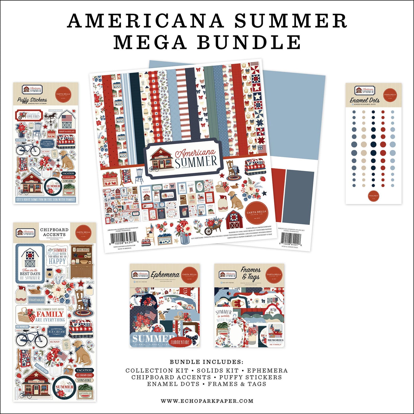 Carta Bella Americana Summer Mega Bundle