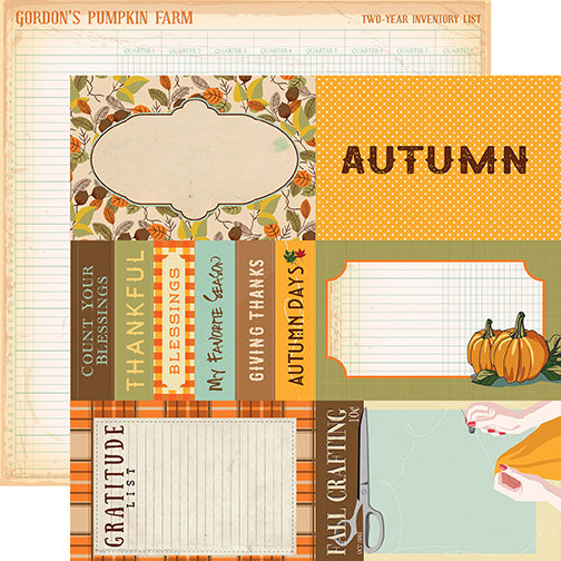 Carta Bella Autumn: 4x6 Journaling Cards