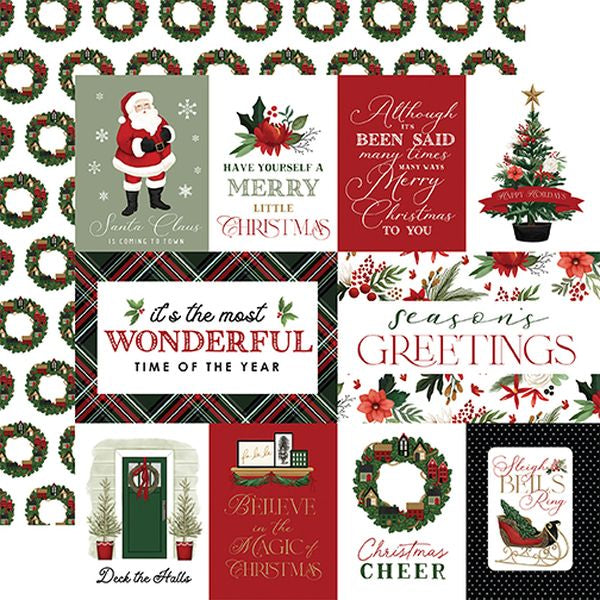 Carta Bella A Wonderful Christmas: Multi Journaling Cards
