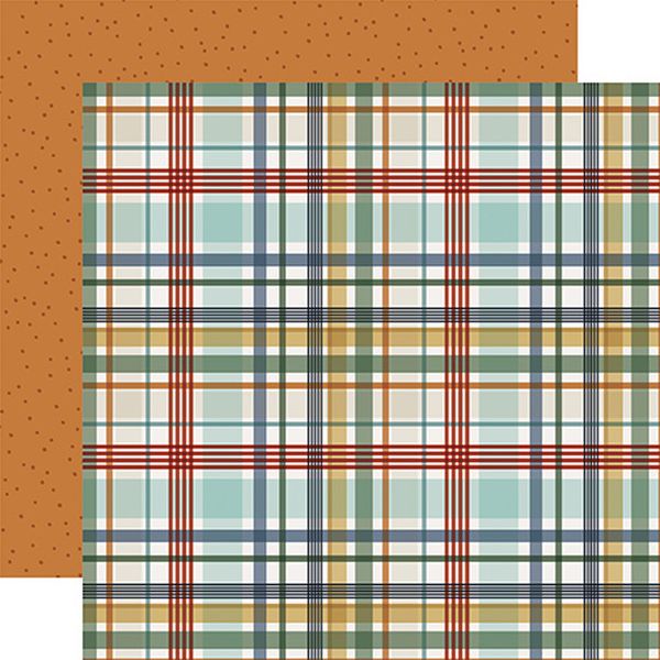 Carta Bella That's My Boy Playtime Plaid DS Paper (1 Sheet)