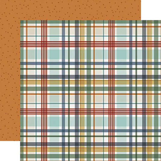 Carta Bella That's My Boy Playtime Plaid DS Paper (1 Sheet)