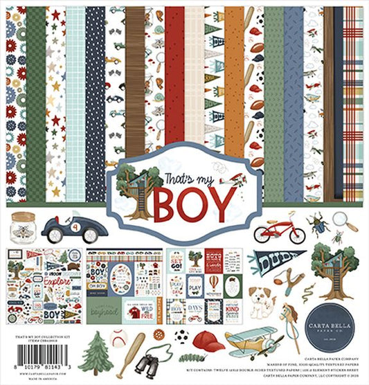 Carta Bella That's My Boy Collection Kit