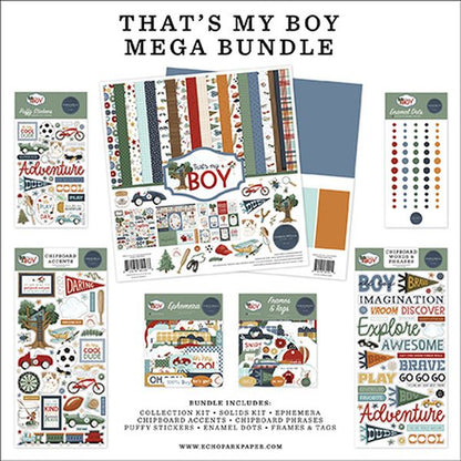 Carta Bella That's My Boy Mega Bundle