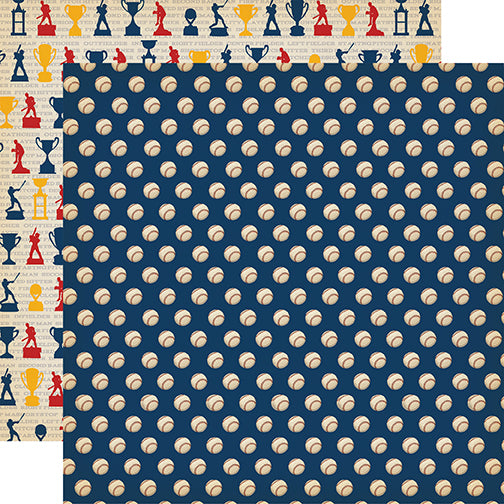 Carta Bella Baseball: Play Ball Paper