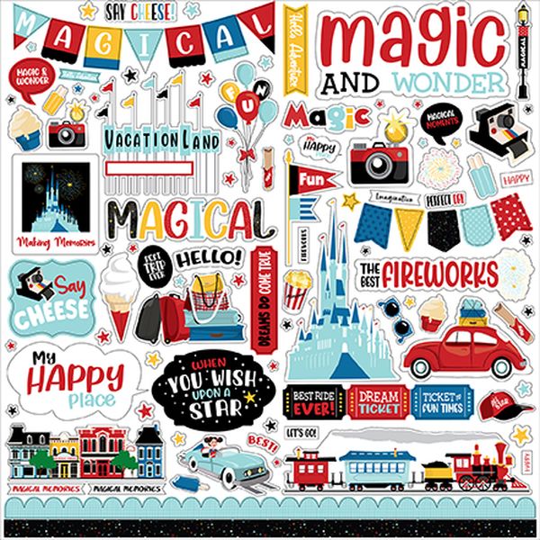 DISC - Carta Bella Believe In Magic Sticker