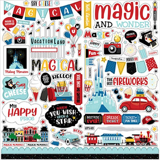 DISC - Carta Bella Believe In Magic Sticker