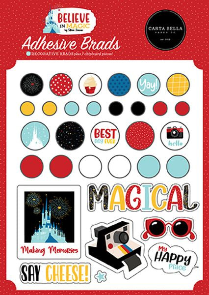 Carta Bella Believe in Magic Adhesive Brad
