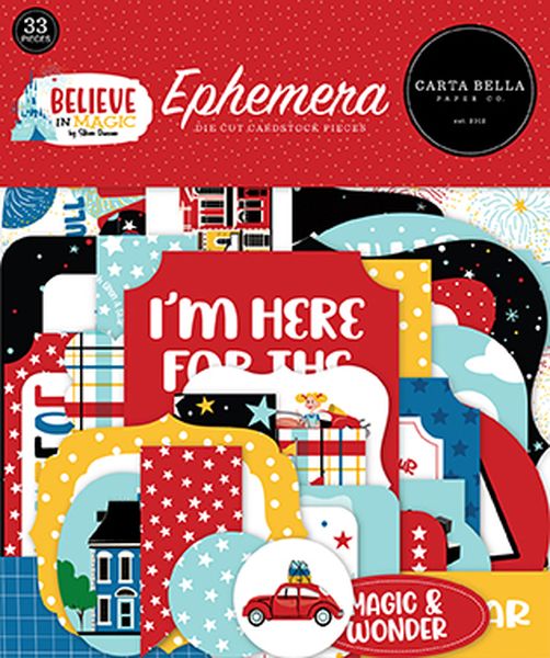 DISC - Carta Bella Believe In Magic Ephemera