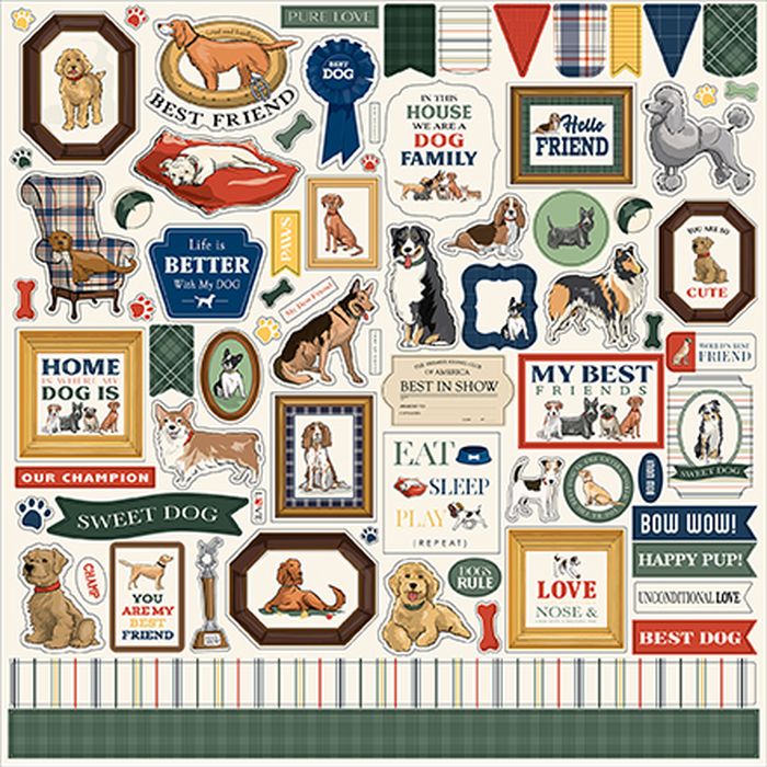 Carta Bella Best In Show Element Sticker