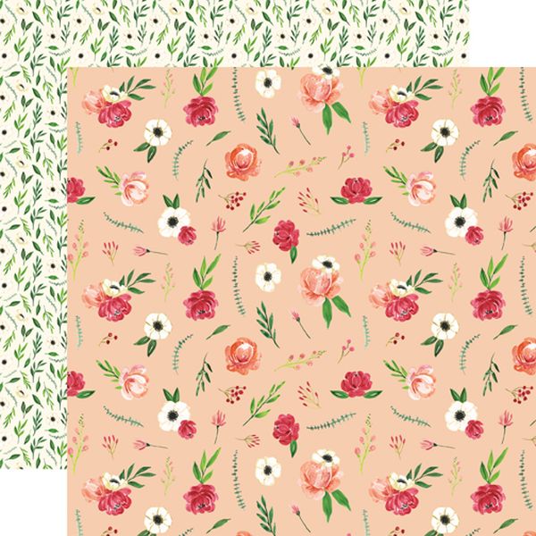 Carta Bella Botanical Garden Daisy Corsage DS Paper (1 Sheet)