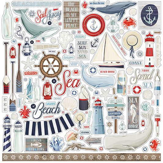 By The Sea Element Sticker