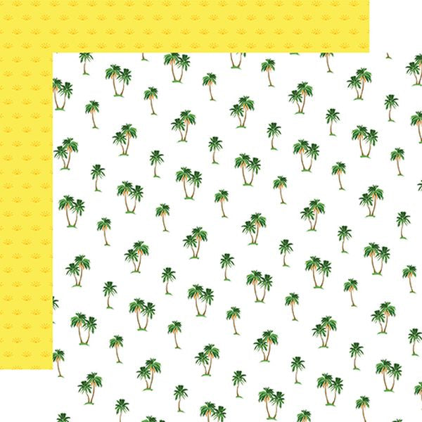 Carta Bella Beach Town Palm Trees DS Paper (1 Sheet)