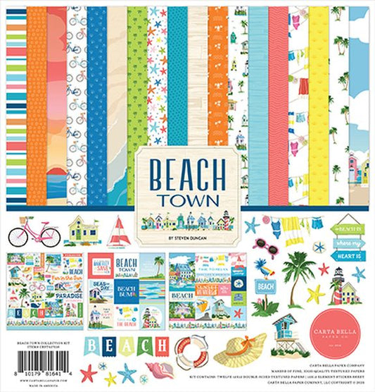 Carta Bella  Beach Town Collection Kit