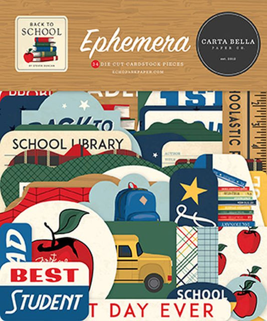 Carta Bella - Back To School Ephemera