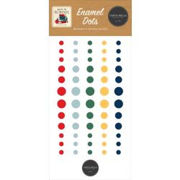 Carta Bella Back To School Enamel Dots