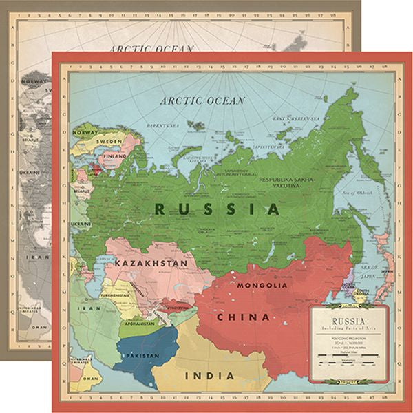 Russia - Cartography