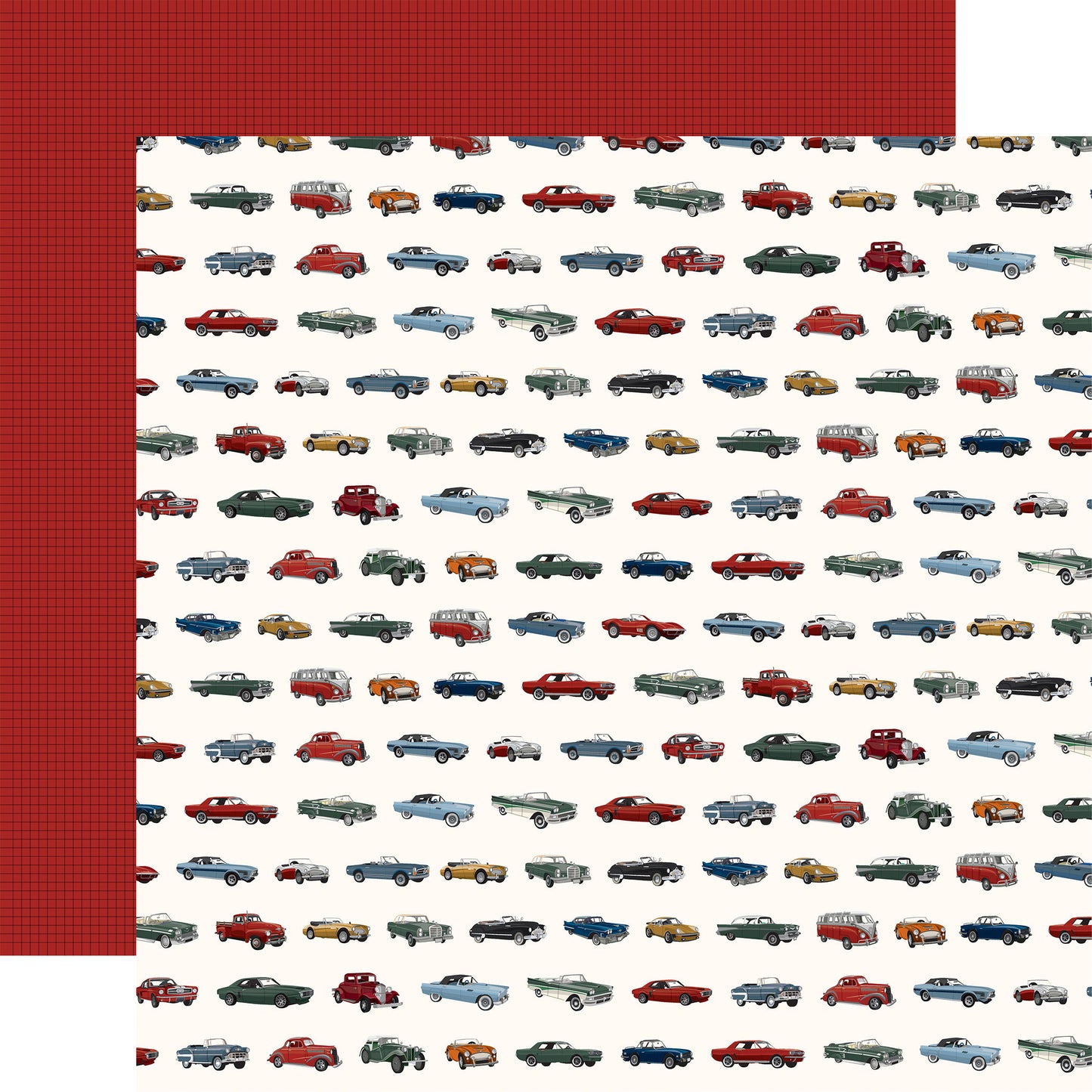 Carta Bella Cars Roadway Rides DS Paper (1 Sheet)