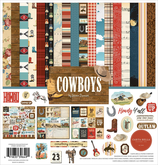 Carta Bella Cowboys Collection Kit