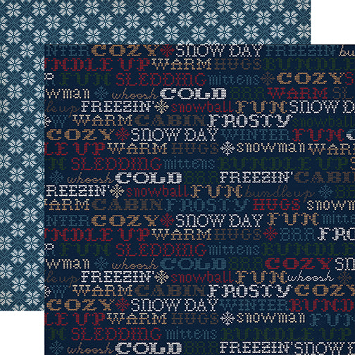 Cabin Fever Winter Fun Paper