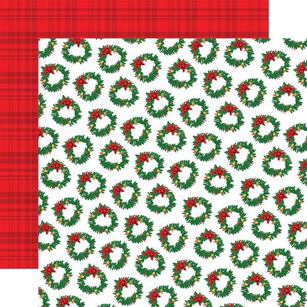 Carta Bella Christmas Cheer: Wreath Wonderland DS Paper (1 Sheet)