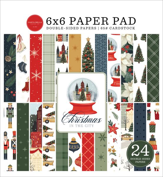 Carta Bella Christmas In The City 6x6 Paper Pad