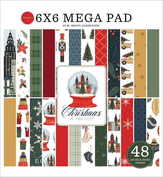 Carta Bella Christmas In The City Cardmakers 6X6 Mega Pad