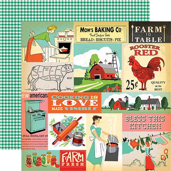 Carta Bella Country Kitchen: Multi Journali