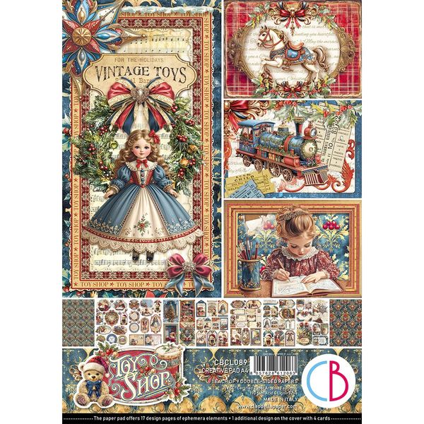Ciao Bella Toy Shop Creative Pad A4 9/Pkg