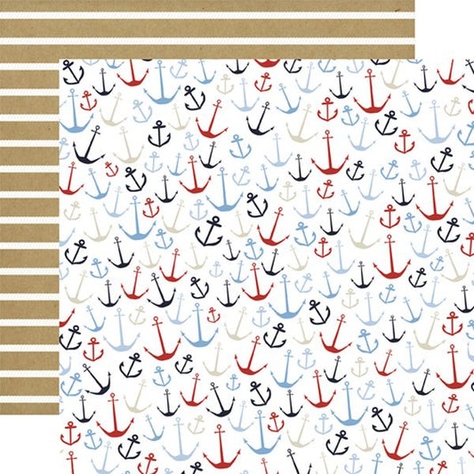 Carta Bella Deep Blue Sea: Anchors Aweigh DS Paper