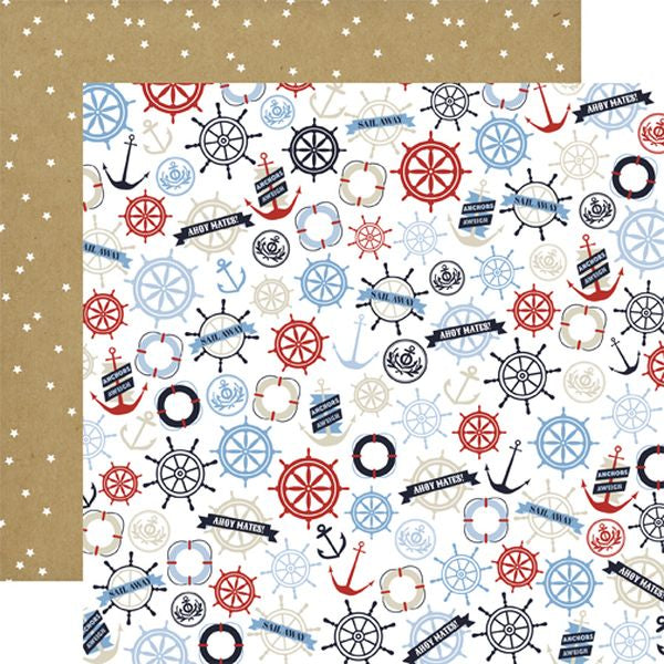 Carta Bella Deep Blue Sea: Bon Voyage DS Paper