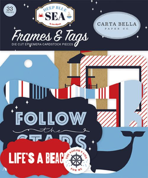 DISC - Deep Blue Sea Frames & Tags